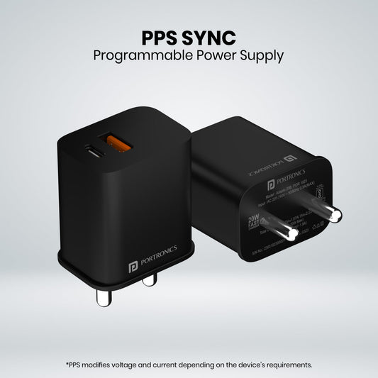 Portronics 20W Adapto 20B