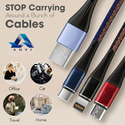 AHVI 3IN1 USB Cable