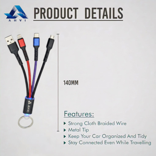 Icconx 10000mAh Power Bank + Ahvi 3-in-1 USB Cable Combo