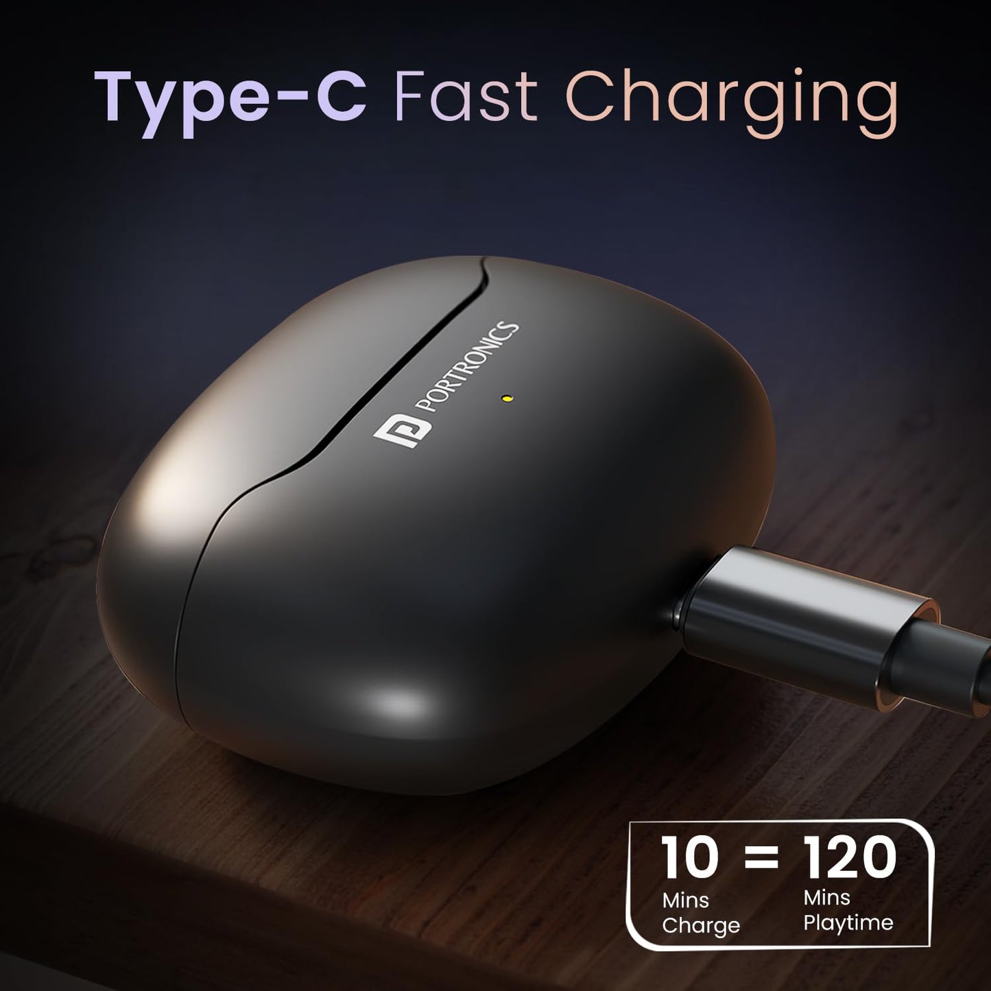 Portronics Harmonics Twins 33 ANC