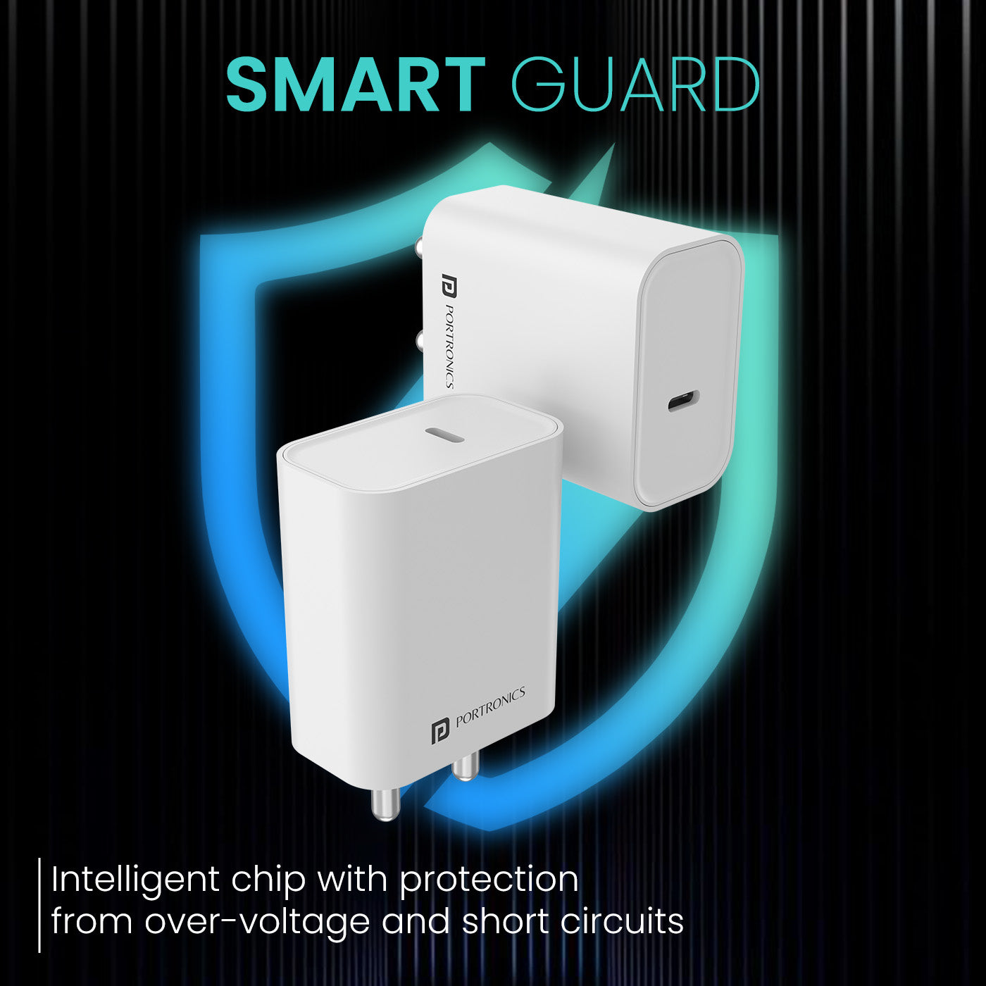 Portronics Adapto 25A 25W