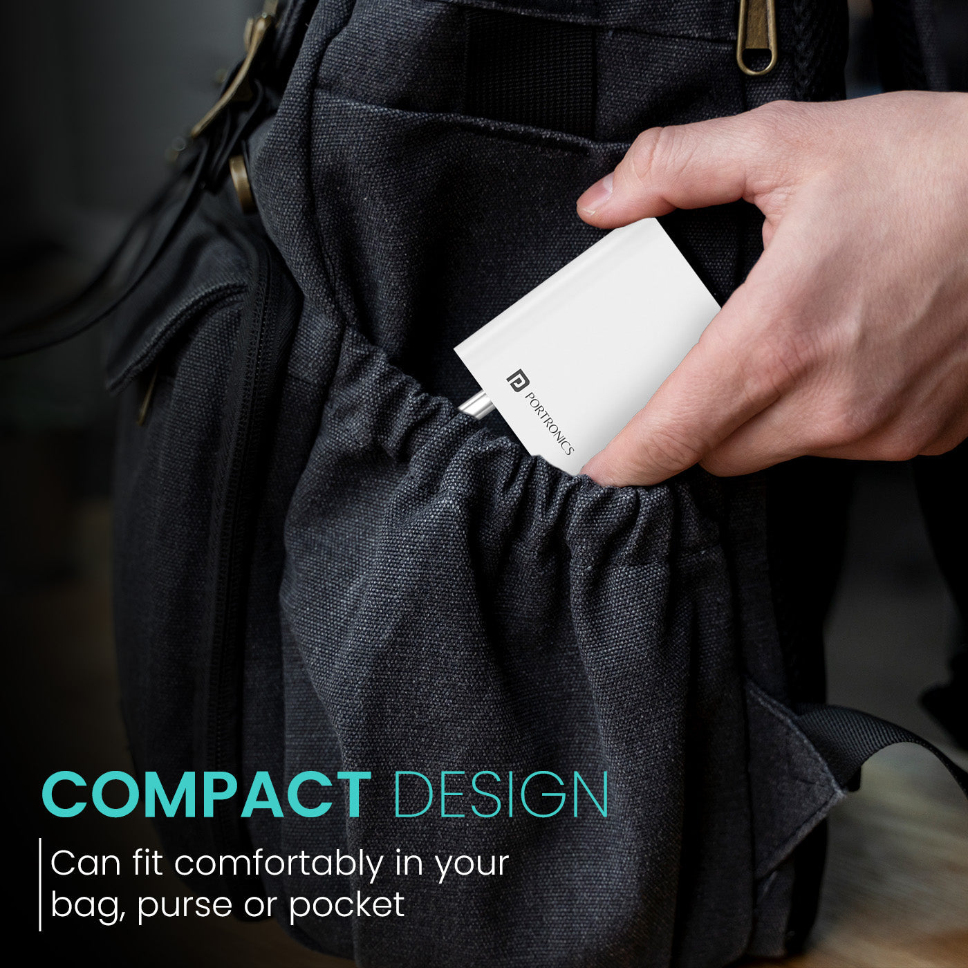 Portronics Adapto 25A 25W