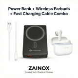 Power Bank 10000mAh +TWS Earbuds+ Type-C Cable Combo