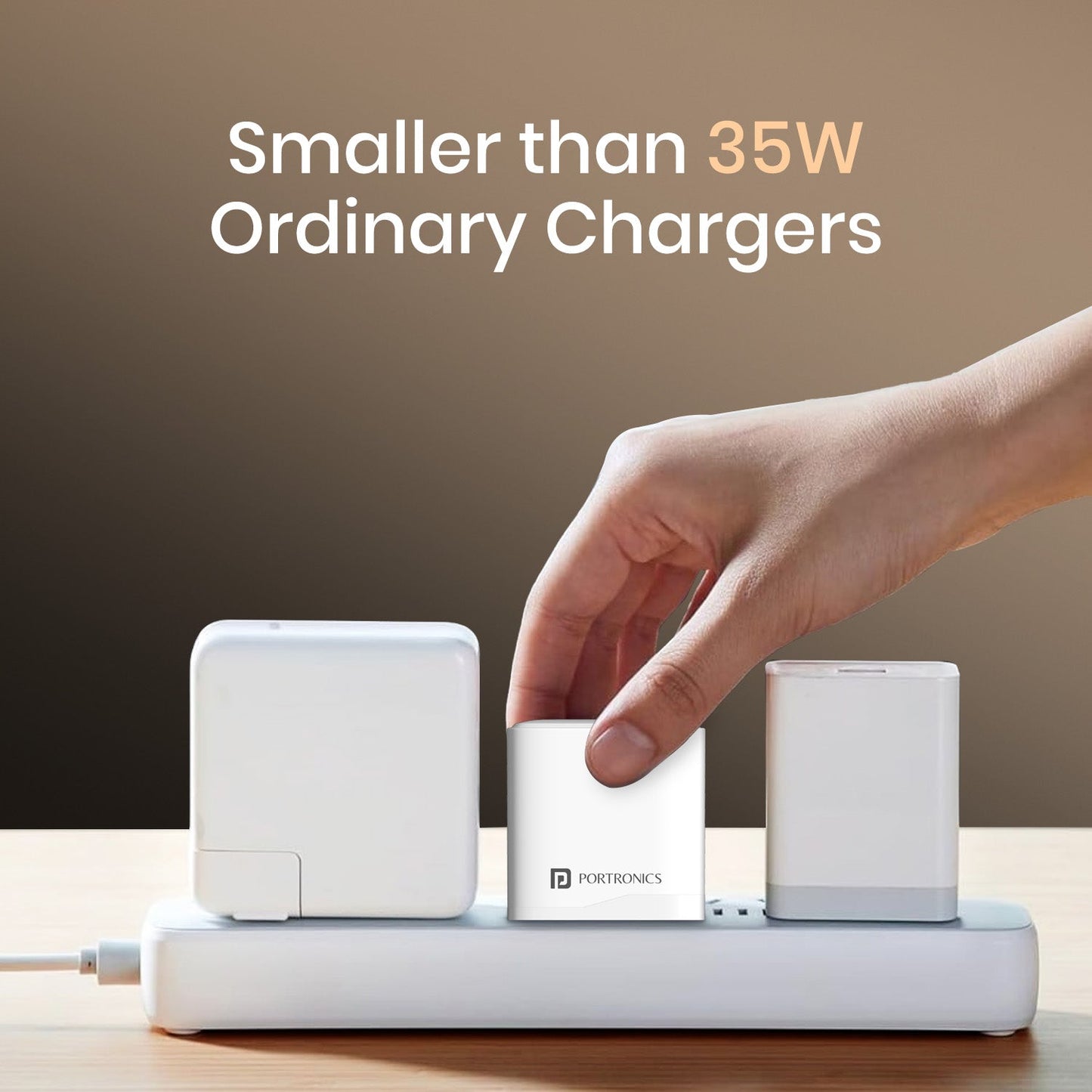 Portronics 35W Adapto 35B