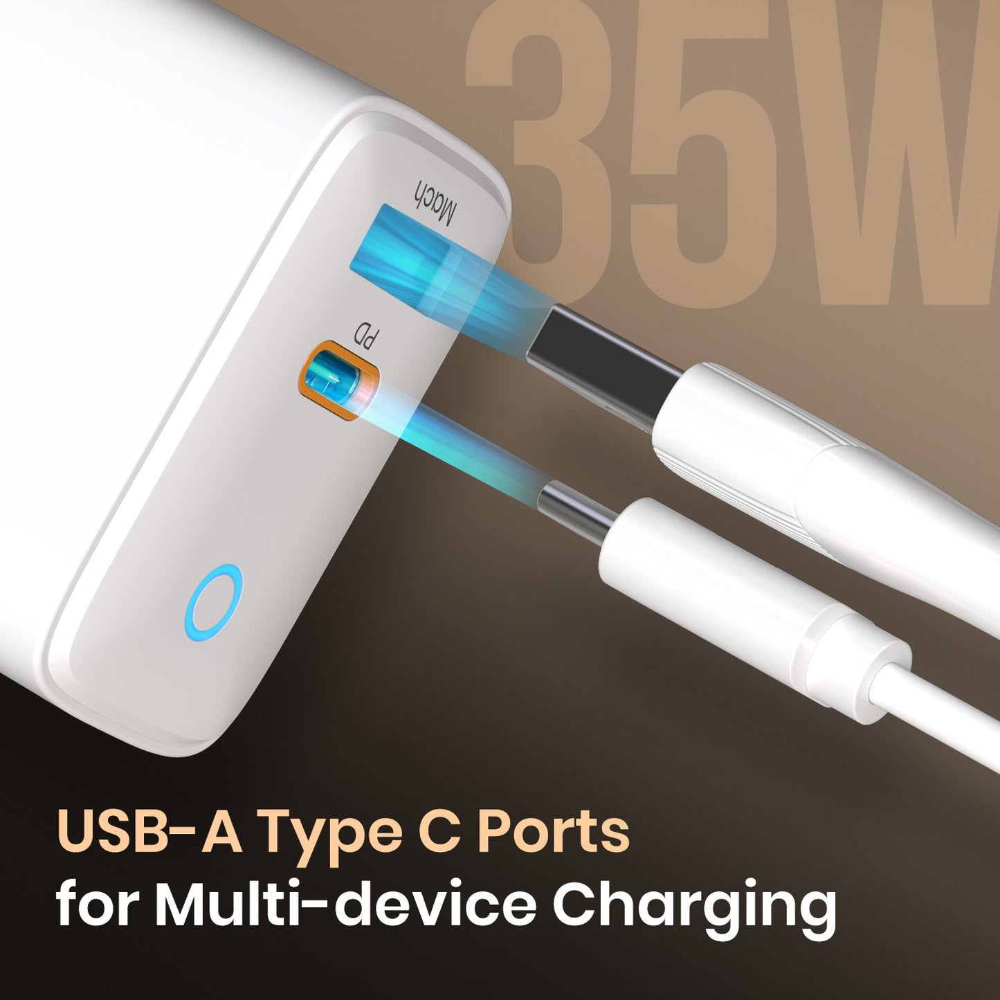 Portronics 35W Adapto 35B