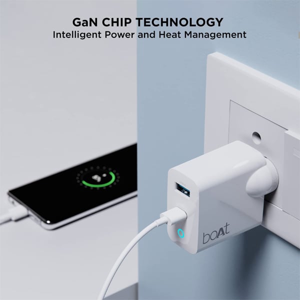 boAt 45W WCD QCPD Power Quick Charger